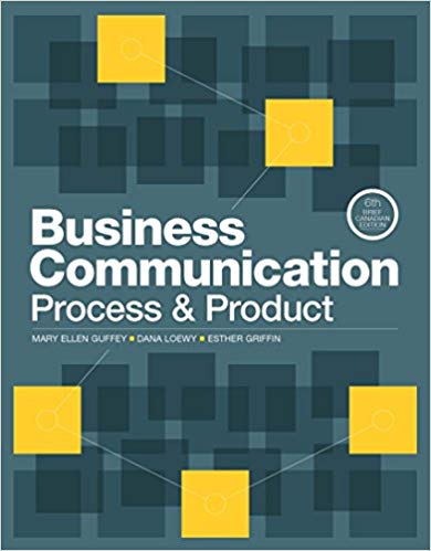 Business Communication: Process & Product: Brief (6th edition)
